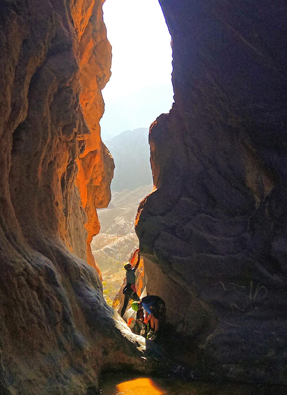 Wadis und Felslandschaften im Oman