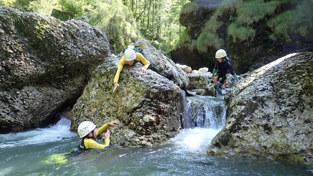 Canyoning Familien-Tour im Allgäu