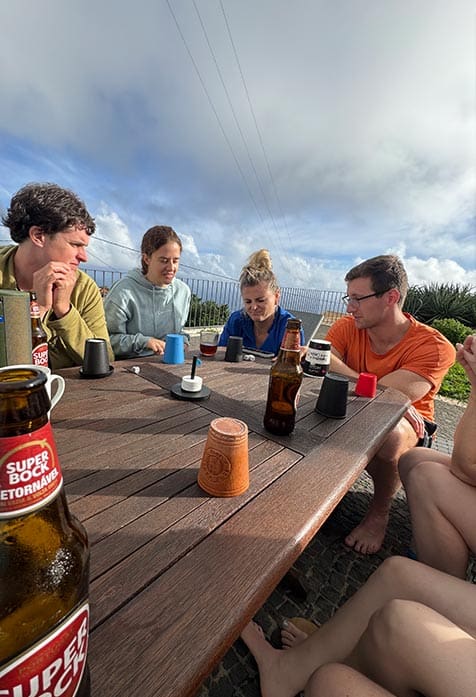 Gemeinsame Zeit im Canyoning Camp